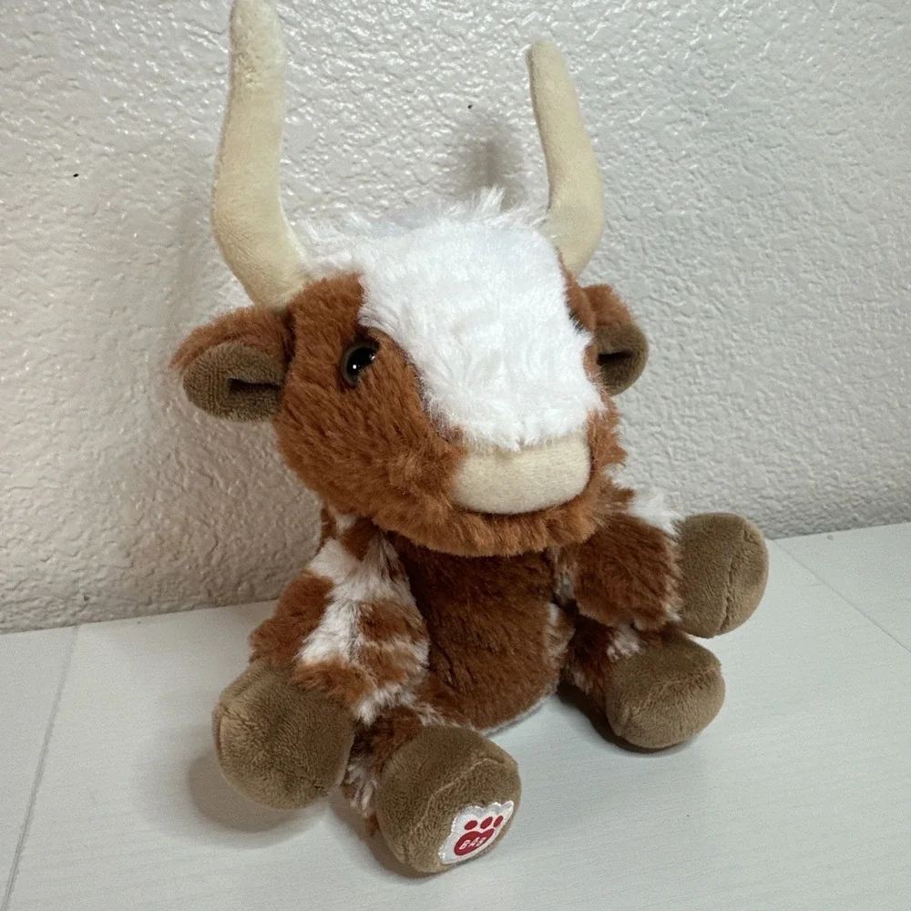 Build-A-Bear Mini Beans Longhorn Cow 5